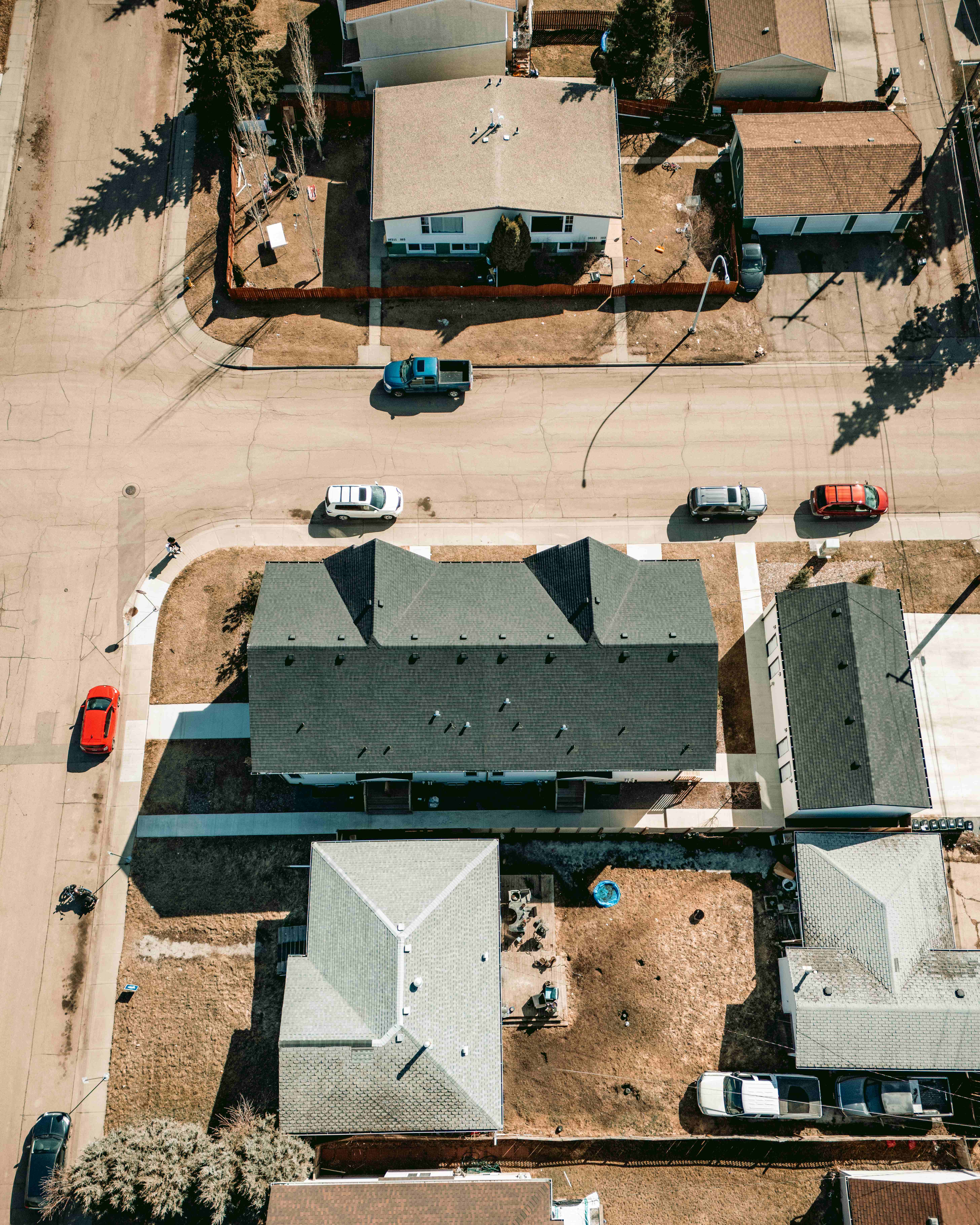 Aerial Top-Down View